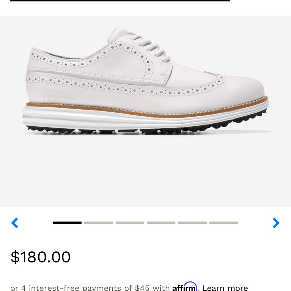 Cole Haan ZeroGrand - OG Wing OX Golf shoes